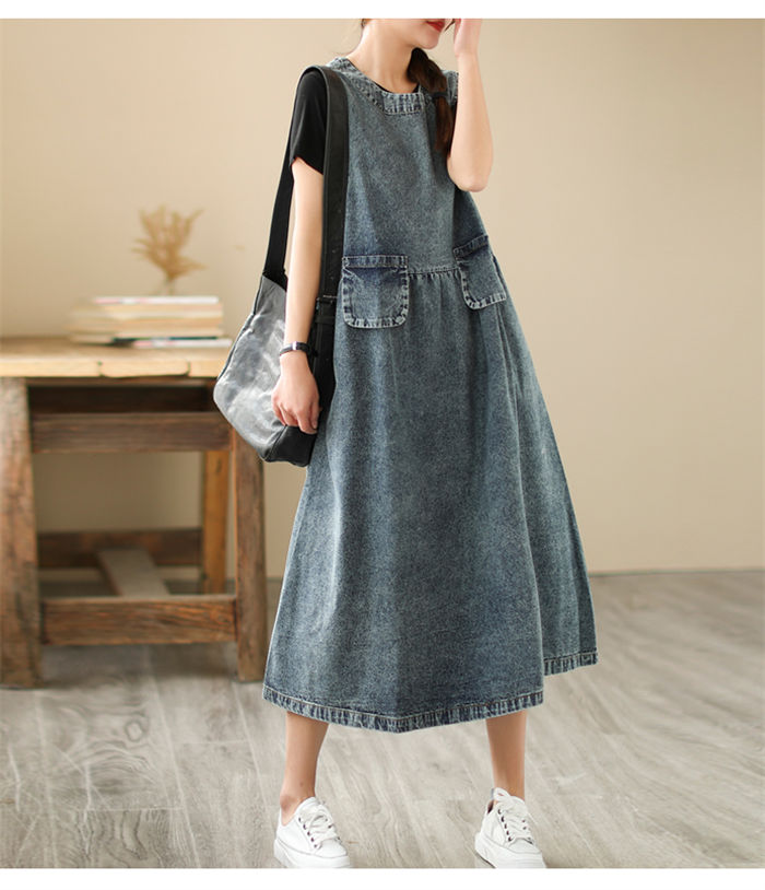 ワンピース レディース ロング ワンピース ロングワンピース ノースリーブ ワンピ デニムワンピース デニム ワンピース 無地 aライン 体型カバー ゆったり ゆるっとワンピース シンプル ロングワ ワンピース レディース ロング ワンピース ロングワンピース ノースリーブ ワンピ デニムワンピース デニム ワンピース 無地 aライン 体型カバー ゆったり ゆるっとワンピース シンプル ロングワ