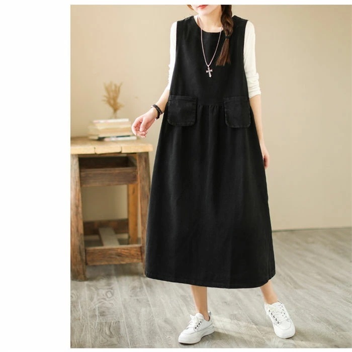 ワンピース レディース ロング ワンピース ロングワンピース ノースリーブ ワンピ デニムワンピース デニム ワンピース 無地 aライン 体型カバー ゆったり ゆるっとワンピース シンプル ロングワ ワンピース レディース ロング ワンピース ロングワンピース ノースリーブ ワンピ デニムワンピース デニム ワンピース 無地 aライン 体型カバー ゆったり ゆるっとワンピース シンプル ロングワ