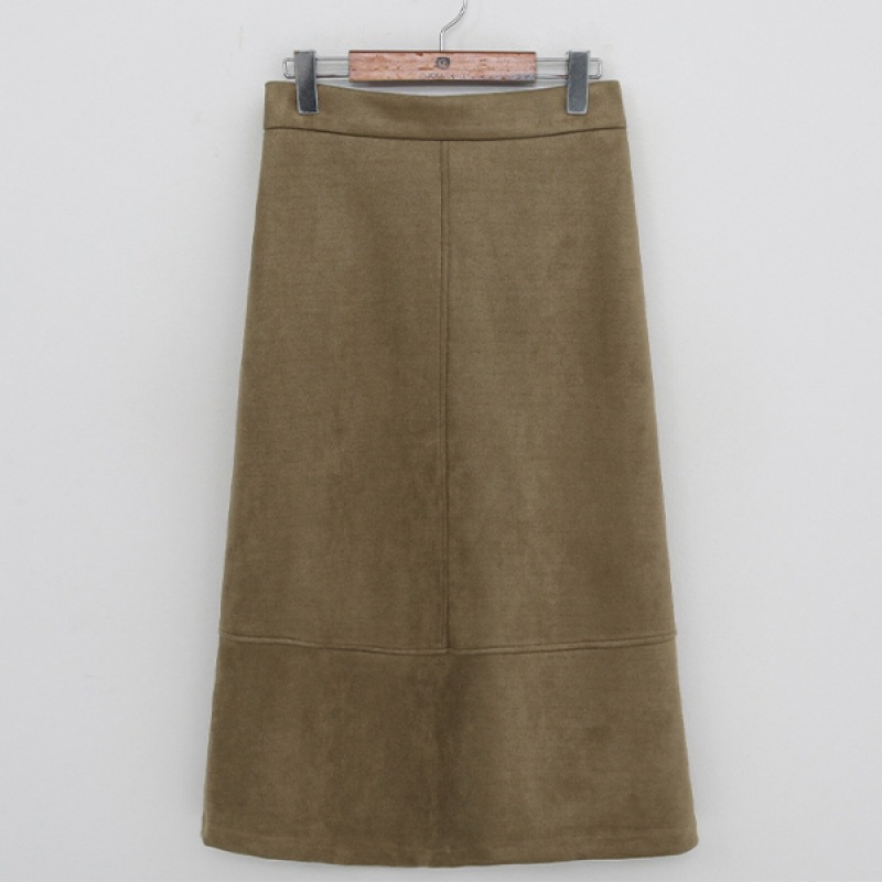 クリック＆ファニーシトリンスエードスカート