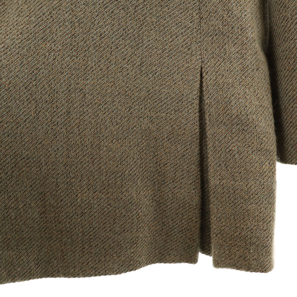 90s イタリア製 オールド テーラードジャケット 38 ベージュ レディース