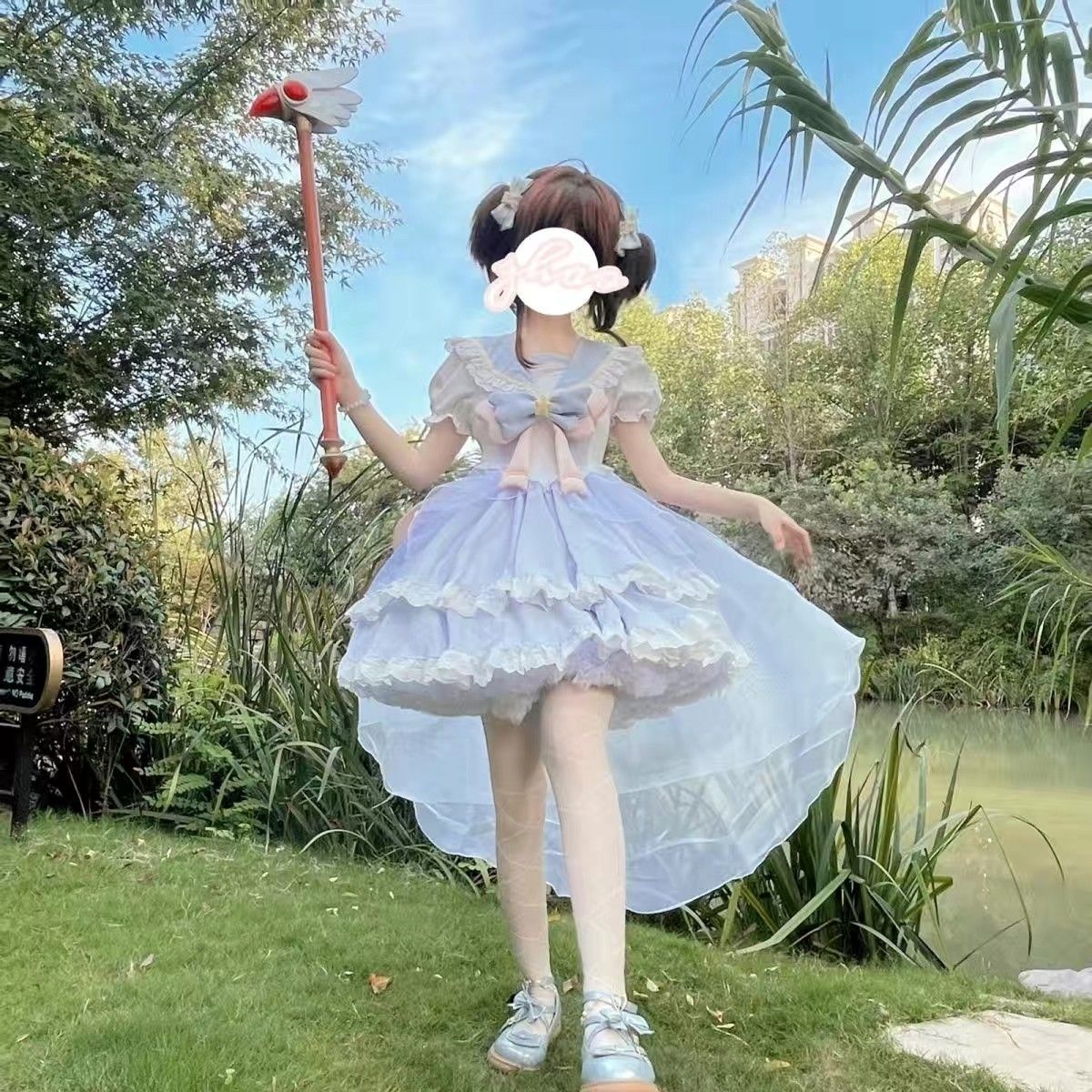 スターライト恋人チャイフフオリジナルロリータ可愛いカードキャプターさくらさくらロリータcos衣装 スターライト恋人チャイフフオリジナルロリータ可愛いカードキャプターさくらさくらロリータcos衣装