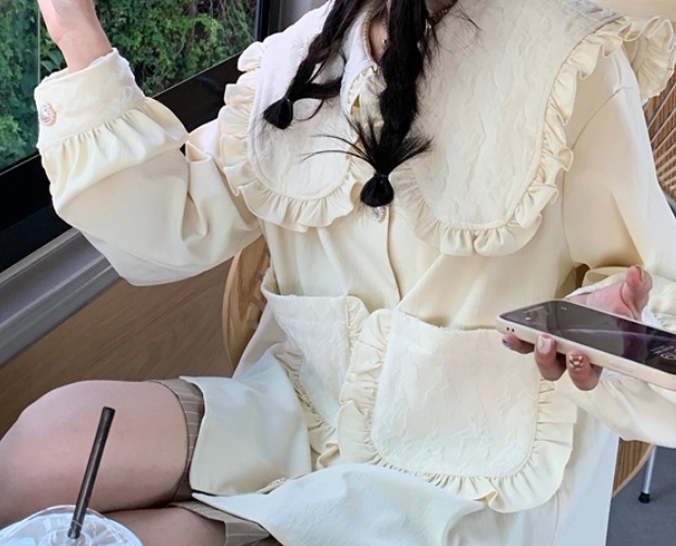 キュートフリルブラウス 大きめ 袖あり 長袖 ハート ガーリー かわいい 大人可愛い きれいめ シンプル 大人 上品 おしゃれ かっこいい 大人可愛い 大人女子 こなれ感 キュート 爽やか ナチュラル キュートフリルブラウス 大きめ 袖あり 長袖 ハート ガーリー かわいい 大人可愛い きれいめ シンプル 大人 上品 おしゃれ かっこいい 大人可愛い 大人女子 こなれ感 キュート 爽やか ナチュラル