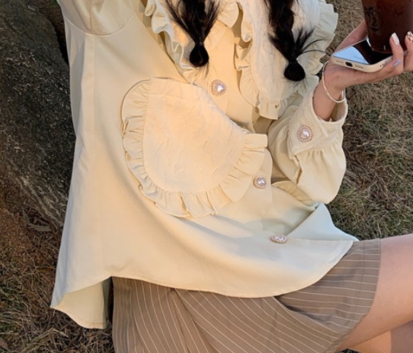 キュートフリルブラウス 大きめ 袖あり 長袖 ハート ガーリー かわいい 大人可愛い きれいめ シンプル 大人 上品 おしゃれ かっこいい 大人可愛い 大人女子 こなれ感 キュート 爽やか ナチュラル キュートフリルブラウス 大きめ 袖あり 長袖 ハート ガーリー かわいい 大人可愛い きれいめ シンプル 大人 上品 おしゃれ かっこいい 大人可愛い 大人女子 こなれ感 キュート 爽やか ナチュラル