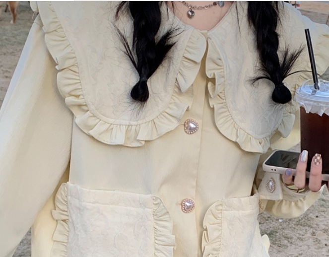 キュートフリルブラウス 大きめ 袖あり 長袖 ハート ガーリー かわいい 大人可愛い きれいめ シンプル 大人 上品 おしゃれ かっこいい 大人可愛い 大人女子 こなれ感 キュート 爽やか ナチュラル キュートフリルブラウス 大きめ 袖あり 長袖 ハート ガーリー かわいい 大人可愛い きれいめ シンプル 大人 上品 おしゃれ かっこいい 大人可愛い 大人女子 こなれ感 キュート 爽やか ナチュラル