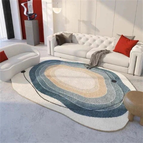 カーペット 変形カーペット リビングルーム 不規則な床 マット 寝室 カーペット 変形カーペット リビングルーム 不規則な床 マット 寝室