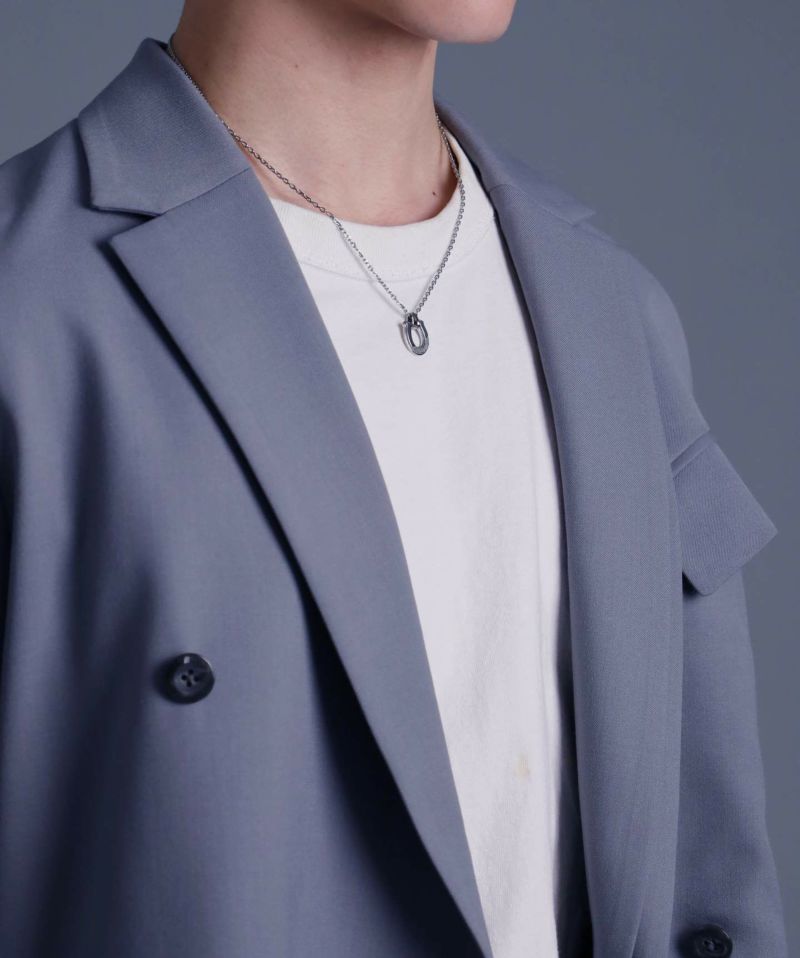 LH-1 SAND ホースシューネックレス サージカルステンレス316L 金属アレルギー対応 03NE062ASV ステンレスネックレス メンズ 人気 LH-1 SAND ホースシューネックレス サージカルステンレス316L 金属アレルギー対応 03NE062ASV ステンレスネックレス メンズ 人気