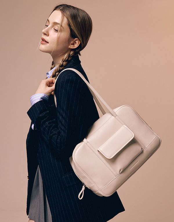 正規品保証・送料込◆JILLSTUART◆CANVAS POCKET BOWLING BAG 正規品保証・送料込◇JILLSTUART◇CANVAS POCKET BOWLING BAG