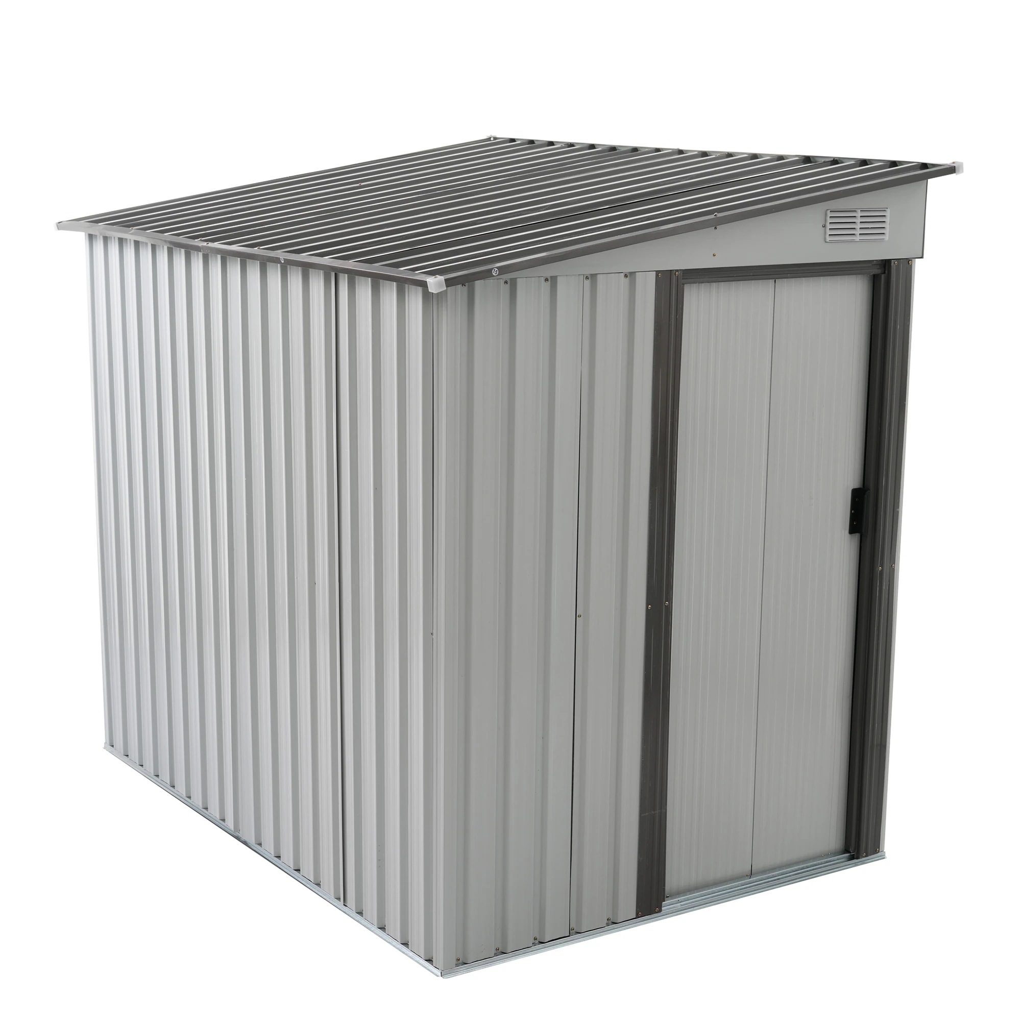 1861【可動棚付き】物置 屋外 スチール 倉庫 戸外収納庫 幅153*奥行き206*高181 可動棚付き 物置き おしゃれ 大型 収納庫 屋外物置 防さび ベランダ 防水 ドア 引戸 スチール物置 1861【可動棚付き】物置 屋外 スチール 倉庫 戸外収納庫 幅153*奥行き206*高181 可動棚付き 物置き おしゃれ 大型 収納庫 屋外物置 防さび ベランダ 防水 ドア 引戸 スチール物置