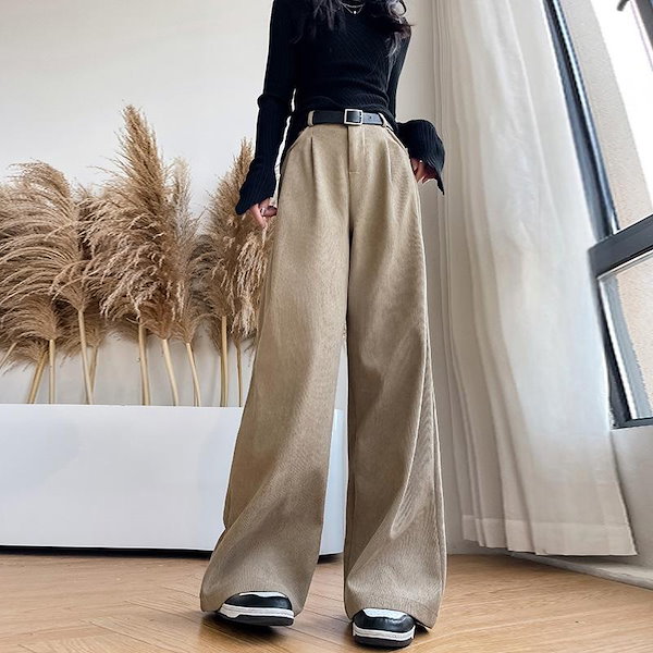 Qoo10] 【最安値挑戦】ワイドパンツ パンツ レデ