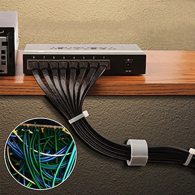 NCElecフラットSTP Cat7イーサネットケーブル(壁面、屋外用)(100フィート、ブラック) NCElecフラットSTP Cat7イーサネットケーブル(壁面、屋外用)(100フィート、ブラック)