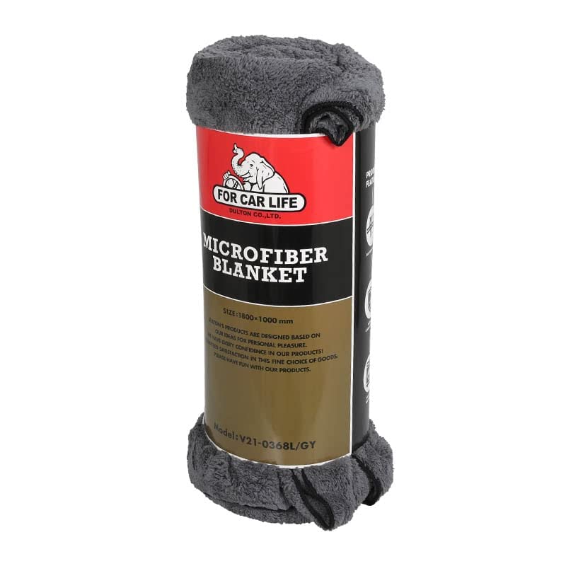 ダルトン(Dulton) マイクロファイバー ブランケット Lサイズ グレー MICROFIBER BLANKET 1800×1000 GRAY V21-0368L/GY 毛布