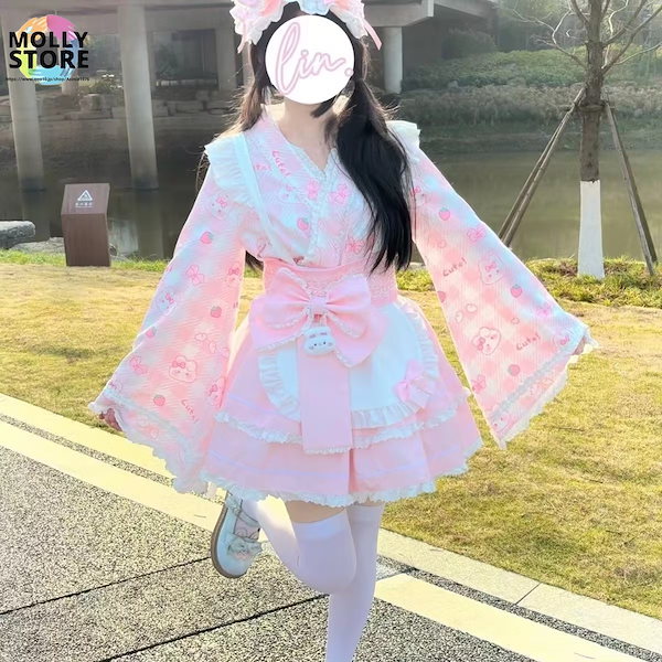 浴衣ロリータ Qoo10] 超人気 ロリータ浴衣 ロリータ洋服 可愛