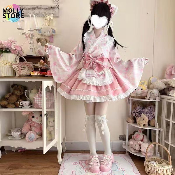 浴衣ロリータ Qoo10] 超人気 ロリータ浴衣 ロリータ洋服 可愛
