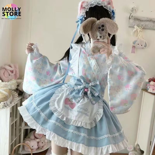 浴衣ロリータ Qoo10] 超人気 ロリータ浴衣 ロリータ洋服 可愛