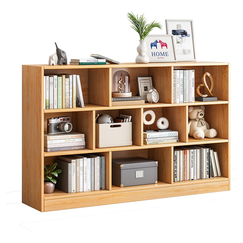 本棚 フロアラック リビングルーム ホーム ローキャビネット 収納キャビネット 寝室 収納キャビネット ラティスキャビネット ベイウィンドウ本棚