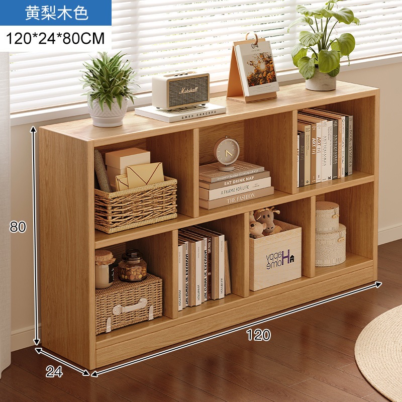 本棚 フロアラック リビングルーム ホーム ローキャビネット 収納キャビネット 寝室 収納キャビネット ラティスキャビネット ベイウィンドウ本棚