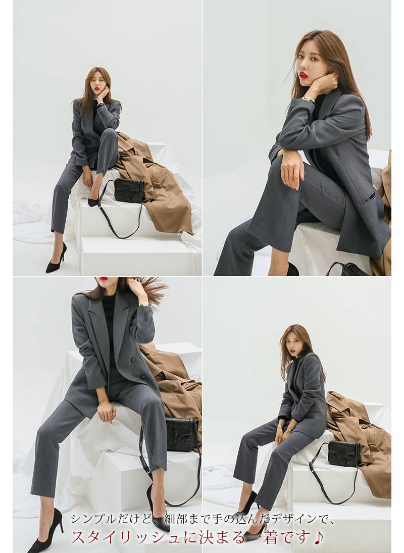 [最安値保証]レディース セットアップ きれいめ 洗える ストレッチ 長袖 パンツ ビジネス リクルート ストレッチ 大きいサイズ かっこいい 春夏秋冬 上下 OL 通勤 仕事用 結婚式 入園式 卒