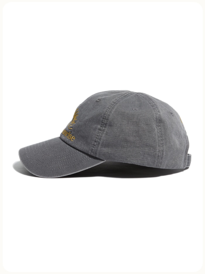 キャップ HELLO SUNRISE Washed OG Logo Ball CapGray 23HSCPGR0038 ciatre x HS Two Tone Washed OG Logo Cap | ciatre