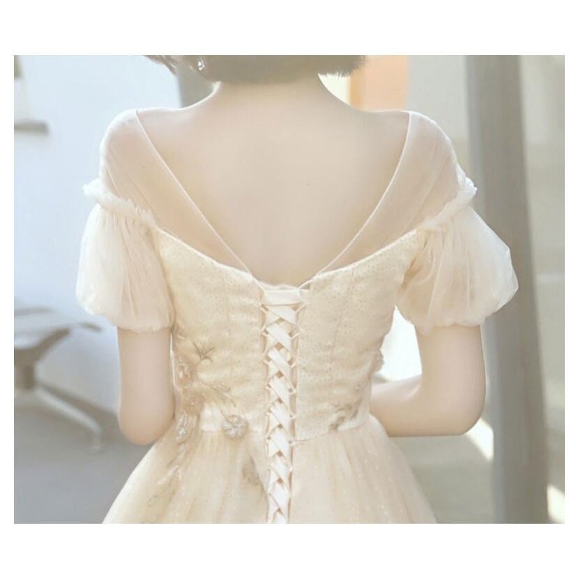 ミモレドレス Aラインワンピ パーティードレス 結婚式ドレス 20代 30代40代 二次会 ウエディ