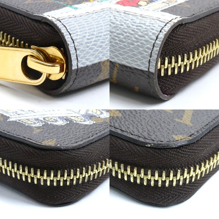 LOUIS VUITTON ルイ・ヴィトン ヴィヴィエンヌ ジッピーウォレット 長財布 ラウンドファスナー モノグラム ブラウン×ピンク M81544 IC レディース 中古 LOUIS VUITTON ルイ・ヴィトン ヴィヴィエンヌ ジッピーウォレット 長財布 ラウンドファスナー モノグラム ブラウン×ピンク M81544 IC レディース 中古