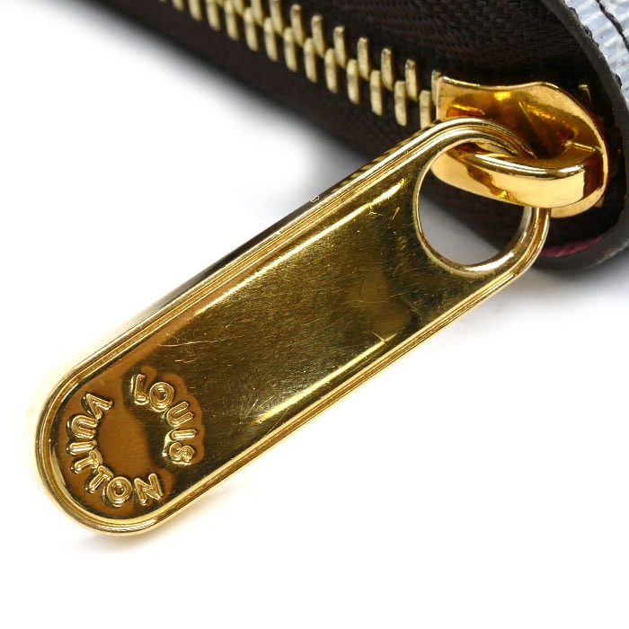 LOUIS VUITTON ルイ・ヴィトン ヴィヴィエンヌ ジッピーウォレット 長財布 ラウンドファスナー モノグラム ブラウン×ピンク M81544 IC レディース 中古 LOUIS VUITTON ルイ・ヴィトン ヴィヴィエンヌ ジッピーウォレット 長財布 ラウンドファスナー モノグラム ブラウン×ピンク M81544 IC レディース 中古