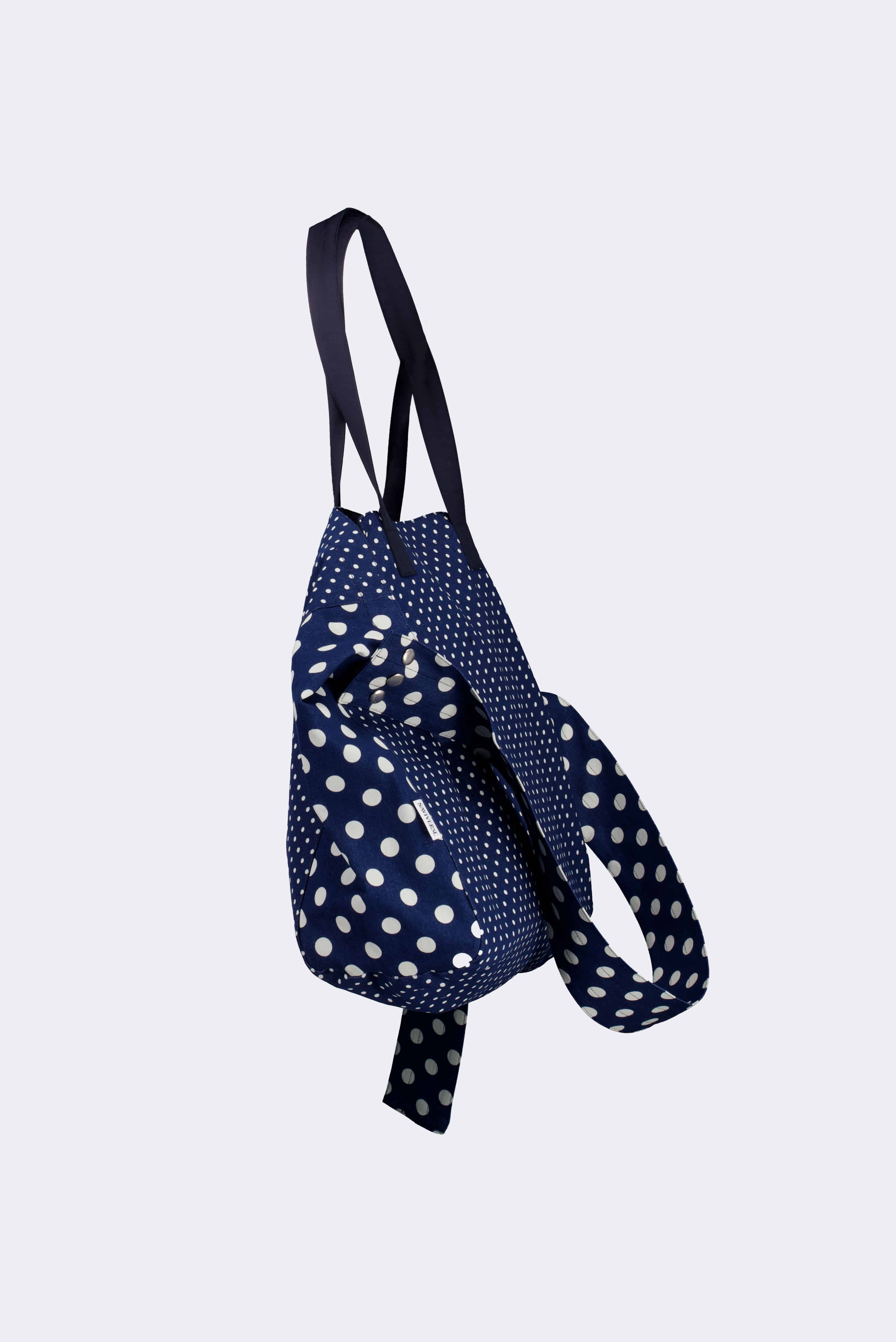 [NAVIVERSE] DOT CAT BAG + FREE OMAKE トートバッグ ビッグサイズレディースカジュアルエコバッグファッション