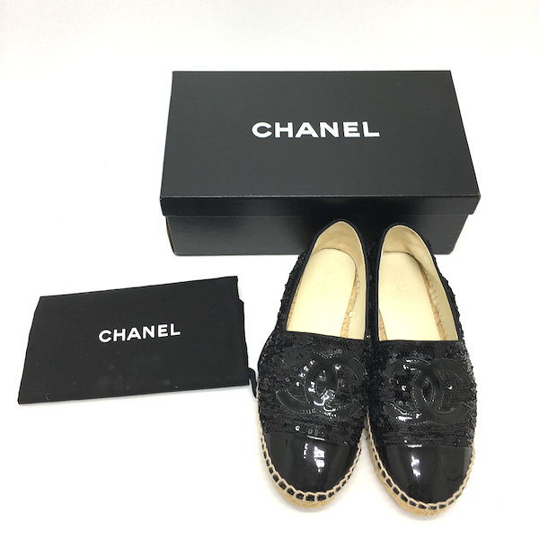 Qoo10] CHANEL エスパドリーユ G29762 16C ス