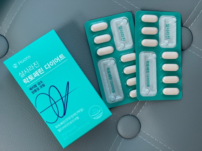 [1+1+1] ヒューオンス痩せたラクトペリンダイエット(800mg x 14C) 2週分 体脂肪減少腸溶性初乳タンパク質 韓国食品 /HUONS 韓国アイドルGirlsDayユラpick!