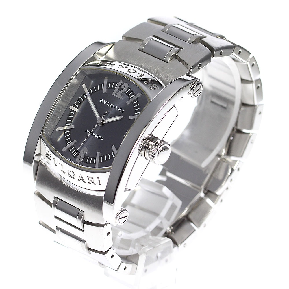 ブルガリ BVLGARI AA44S アショーマ デイト 自動巻き メンズ