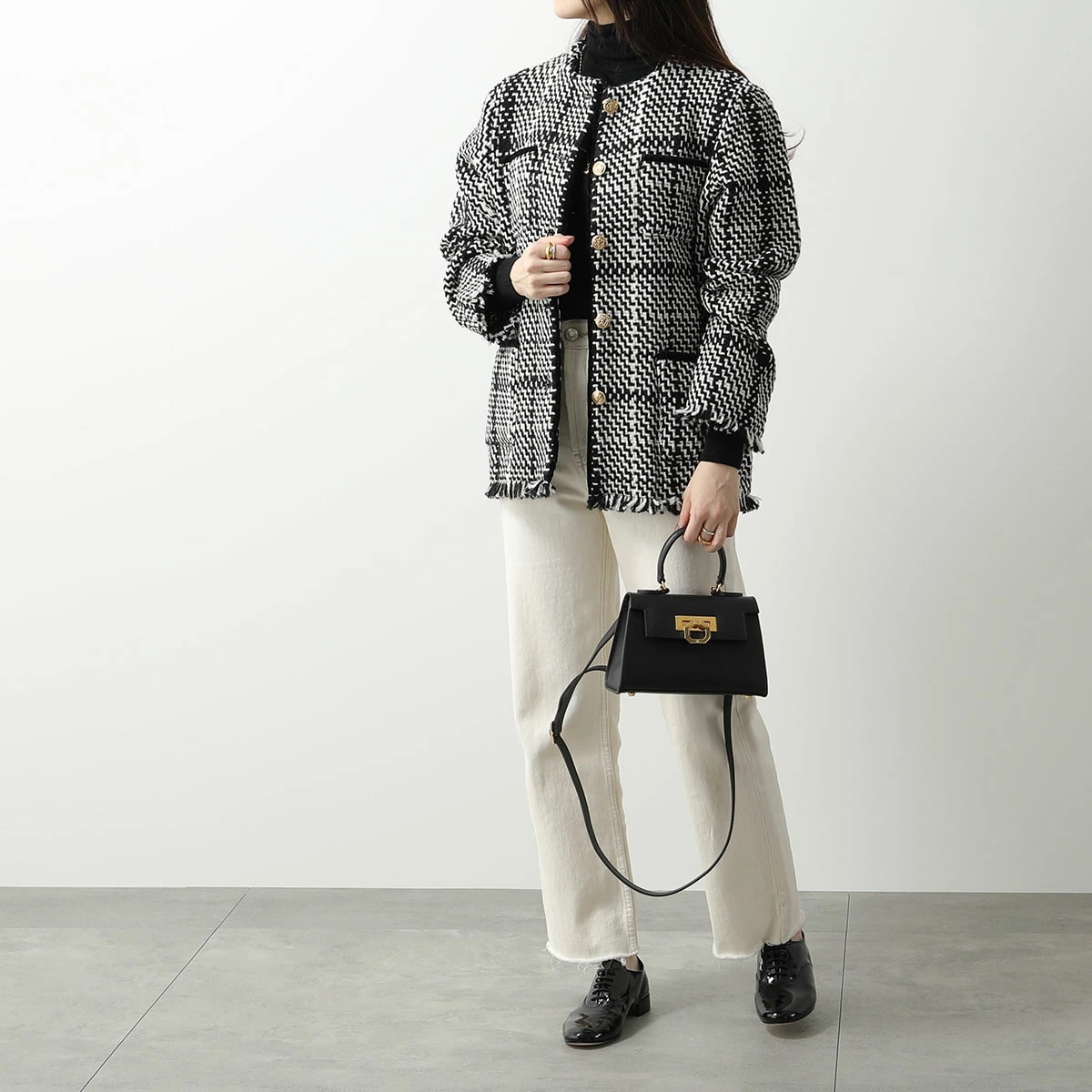 repetto レペット シューズ Zizi Oxford Shoes V377V レディース オックスフォードシューズ レースアップ パテントレザー 靴 410/Noir【NEW SIZE】