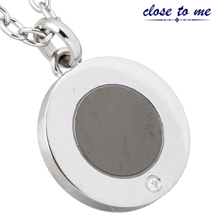 クロストゥーミー close to me ステンレス ネックレス CZ リバーシブル 金属アレルギー対応 クロストゥーミー close to me ステンレス ネックレス CZ リバーシブル 金属アレルギー対応