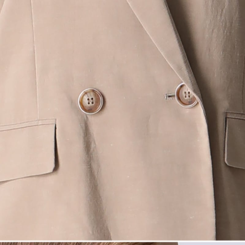 (Sshes Miss) メアリーリネンテーラードシングルジャケット (Sshes Miss) メアリーリネンテーラードシングルジャケット