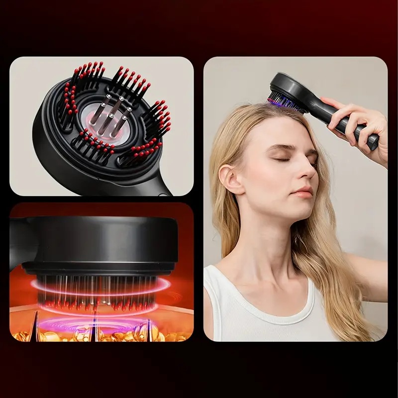 便利な家庭用電気頭皮マッサージャー多機能マッサージコーム - 彼女家族親戚友人への完璧なバレンタインデーや誕生日のギフト 便利な家庭用電気頭皮マッサージャー多機能マッサージコーム - 彼女家族親戚友人への完璧なバレンタインデーや誕生日のギフト