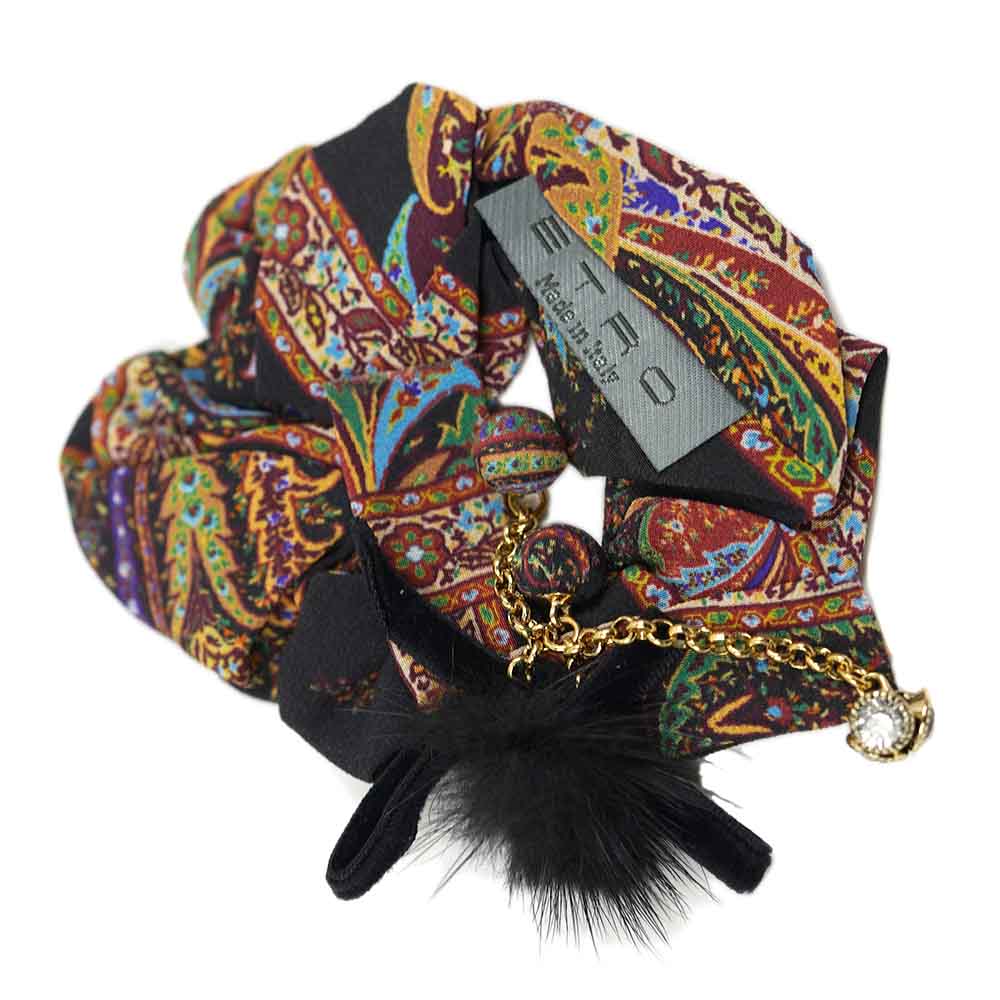 エトロ シュシュ ヘアゴム ETRO Elastic Multi 4288 11 82 レディース ヘアアクセサリー 4288-11-82