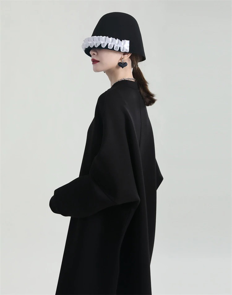 【上品】 花飾り 春ワンピ スウェット ゆる 長袖 体型カバー クローバー シンプル レディース ワンピース 日焼け止め ドレス メガ割 【上品】 花飾り 春ワンピ スウェット ゆる 長袖 体型カバー クローバー シンプル レディース ワンピース 日焼け止め ドレス メガ割