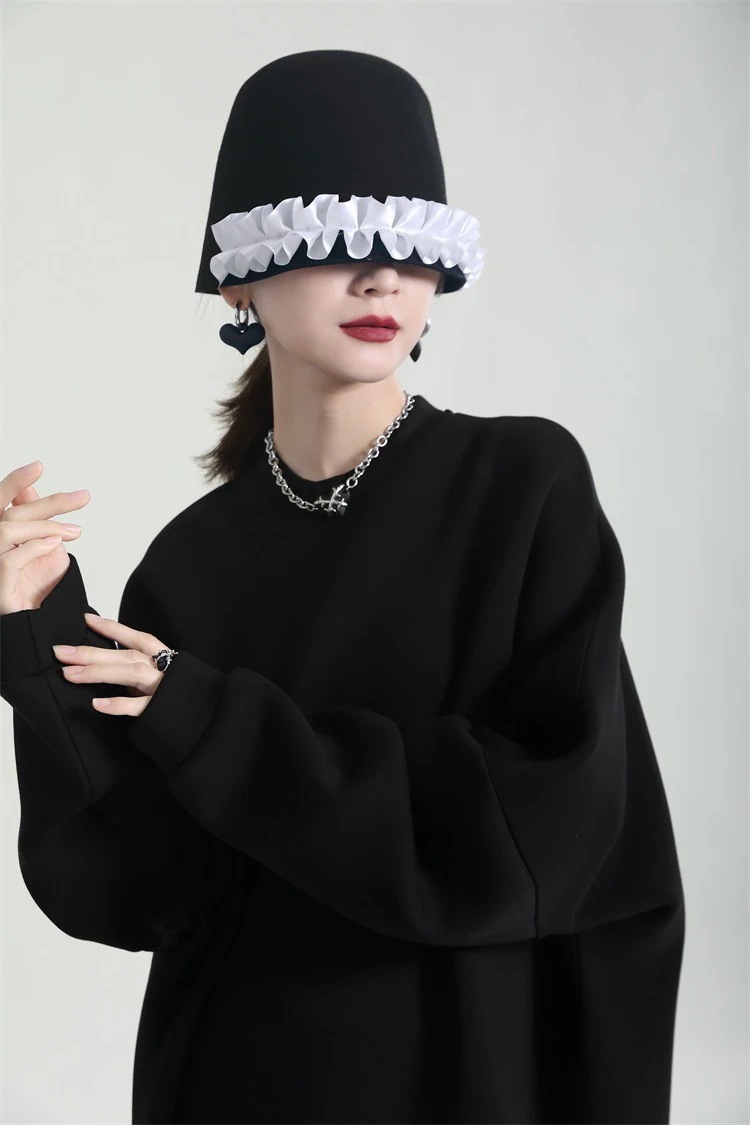 【上品】 花飾り 春ワンピ スウェット ゆる 長袖 体型カバー クローバー シンプル レディース ワンピース 日焼け止め ドレス メガ割 【上品】 花飾り 春ワンピ スウェット ゆる 長袖 体型カバー クローバー シンプル レディース ワンピース 日焼け止め ドレス メガ割