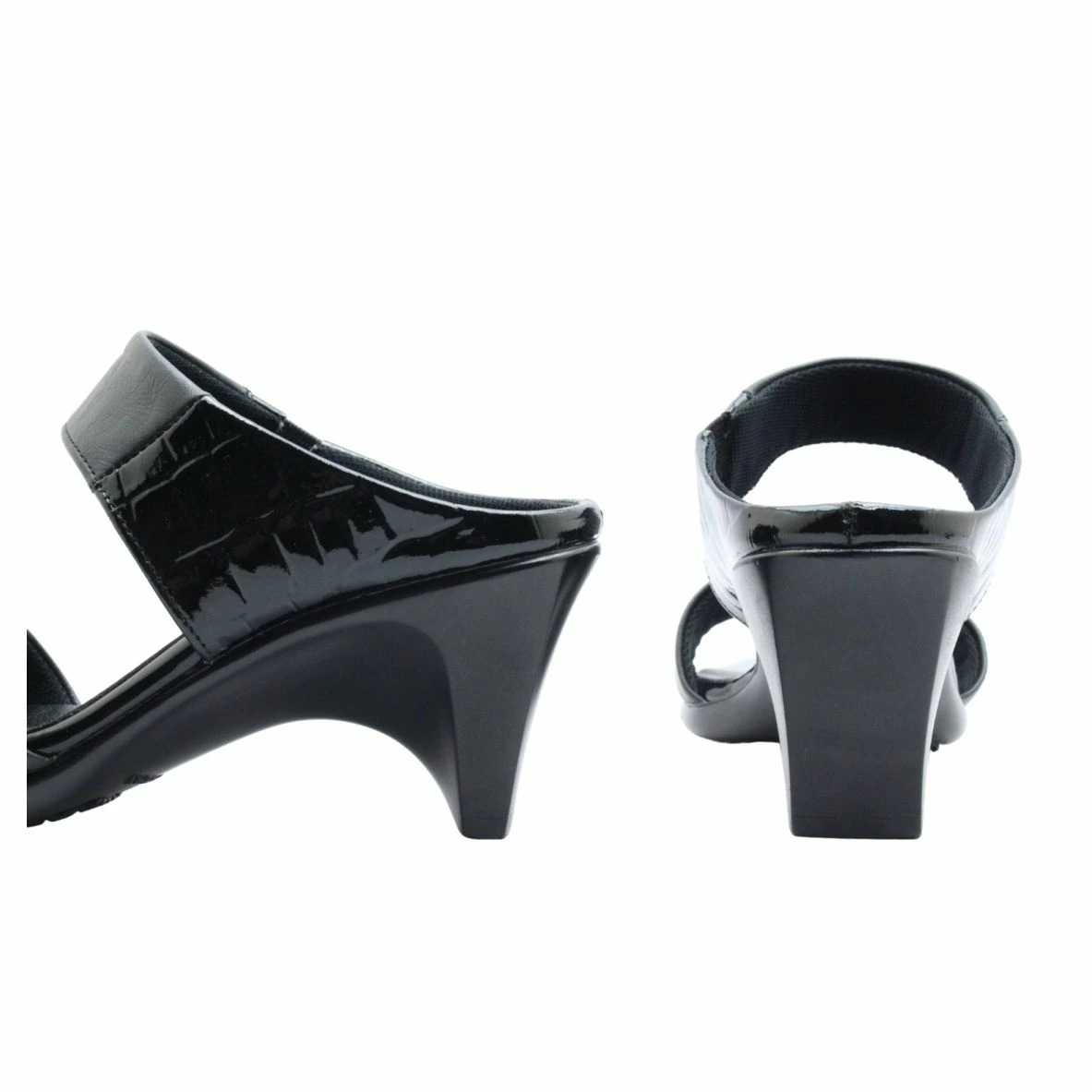 Dona Miss ドナミス レディース ミュール 398 サンダル クロコ