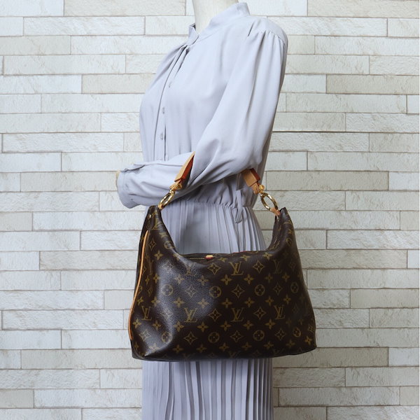 Qoo10] Louis Vuitton ルイヴィトン シュリPM モノグラム ハ