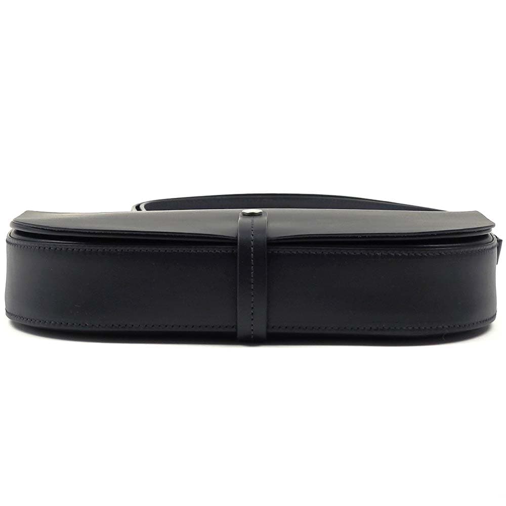 [訳ありアウトレット] イルビゾンテ ショルダーバッグ IL BISONTE Piccarda ブラック レザー 本革 斜めがけ BCR260 PV0041 BK256C