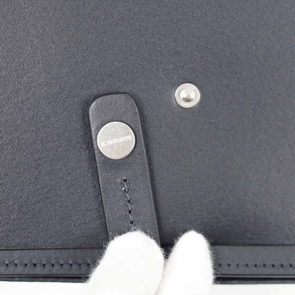 [訳ありアウトレット] イルビゾンテ ショルダーバッグ IL BISONTE Piccarda ブラック レザー 本革 斜めがけ BCR260 PV0041 BK256C