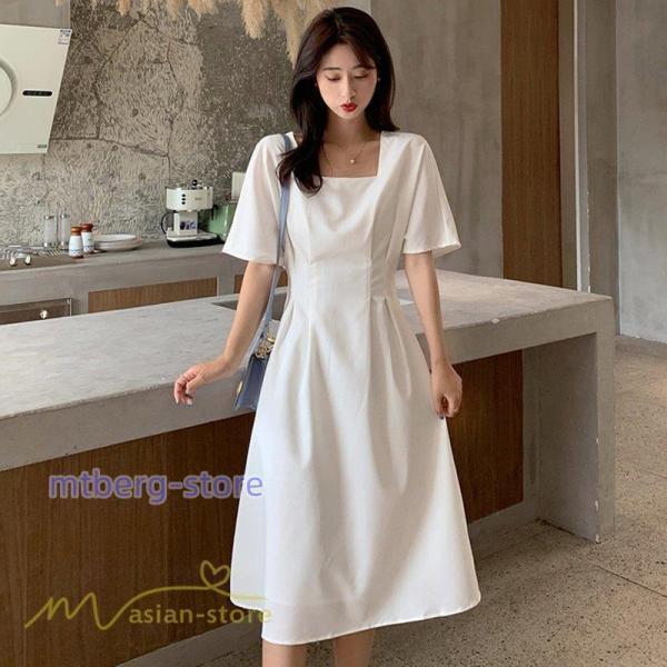 ワンピース レディース 春 夏 半袖 サマーワンピース 着痩せ 無地 カジュアル 大きいサイズ 上品 Aラインワンピース 韓国風 シフォン 通勤 通学 お出かけ 大人 ワンピース レディース 春 夏 半袖 サマーワンピース 着痩せ 無地 カジュアル 大きいサイズ 上品 Aラインワンピース 韓国風 シフォン 通勤 通学 お出かけ 大人