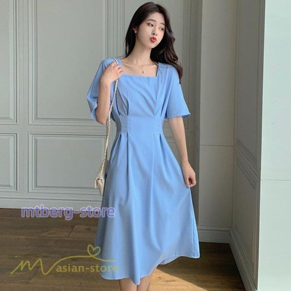 ワンピース レディース 春 夏 半袖 サマーワンピース 着痩せ 無地 カジュアル 大きいサイズ 上品 Aラインワンピース 韓国風 シフォン 通勤 通学 お出かけ 大人 ワンピース レディース 春 夏 半袖 サマーワンピース 着痩せ 無地 カジュアル 大きいサイズ 上品 Aラインワンピース 韓国風 シフォン 通勤 通学 お出かけ 大人