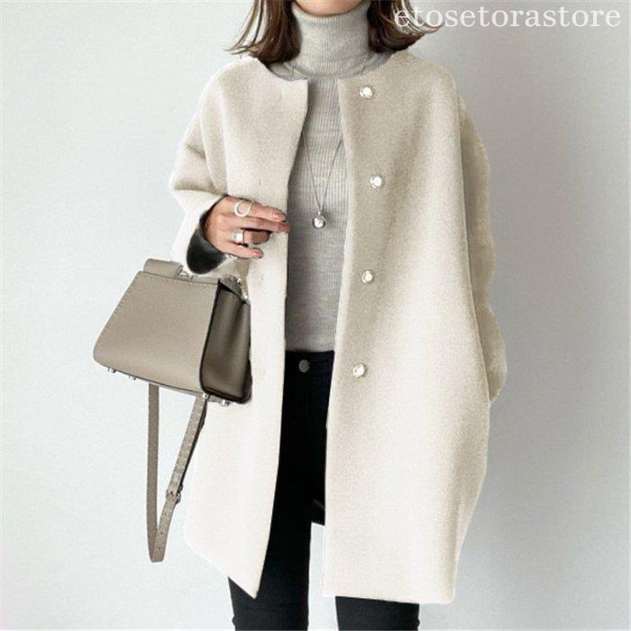 超目玉新品 コート レデイース 秋冬 長袖 トップス オーバーコート レディース 上着 ガウン 無地 折り襟 秋 ゆったり 体型カパー カジュアル 超目玉新品 コート レデイース 秋冬 長袖 トップス オーバーコート レディース 上着 ガウン 無地 折り襟 秋 ゆったり 体型カパー カジュアル
