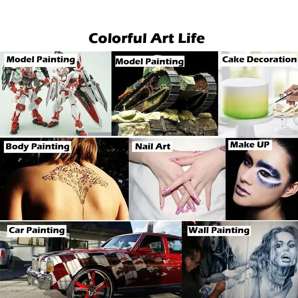 0.3/0.5/0.8 mm重力送り二重動スプレーガンNT-116 B 2 cc 5 cc 13 ccスプレーガンセットスプレーガンモデルスプレーガン 0.3/0.5/0.8 mm重力送り二重動スプレーガンNT-116 B 2 cc 5 cc 13 ccスプレーガンセットスプレーガンモデルスプレーガン