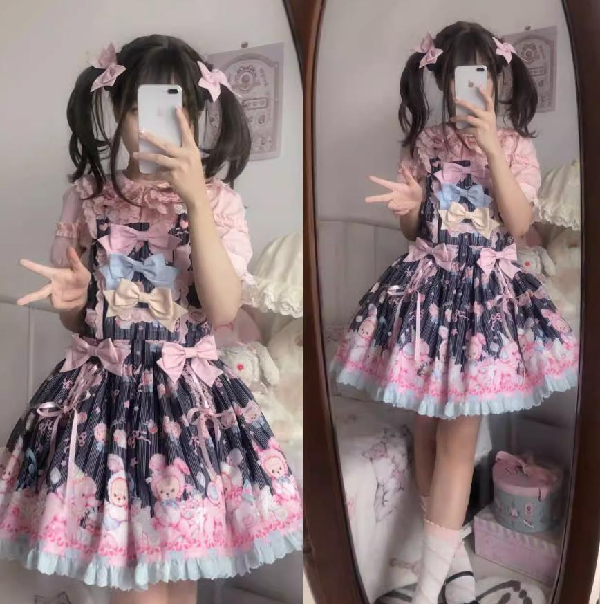 【新作登場 最安値!】129ロリータ ワンピース　 ゴスロリ コスプレ メイド服 コスチューム 文化祭 学園祭 衣装 仮装 ハロウィン おすすめ 可愛い ドレス　日常　写真　舞台　花嫁　洋服_2