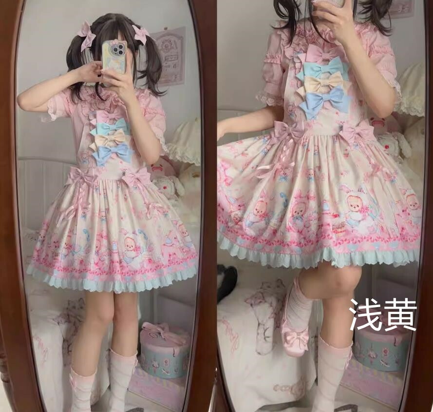 【新作登場 最安値!】129ロリータ ワンピース　 ゴスロリ コスプレ メイド服 コスチューム 文化祭 学園祭 衣装 仮装 ハロウィン おすすめ 可愛い ドレス　日常　写真　舞台　花嫁　洋服_3