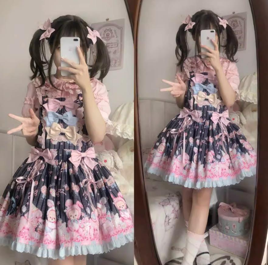 【新作登場 最安値!】129ロリータ ワンピース　 ゴスロリ コスプレ メイド服 コスチューム 文化祭 学園祭 衣装 仮装 ハロウィン おすすめ 可愛い ドレス　日常　写真　舞台　花嫁　洋服_4