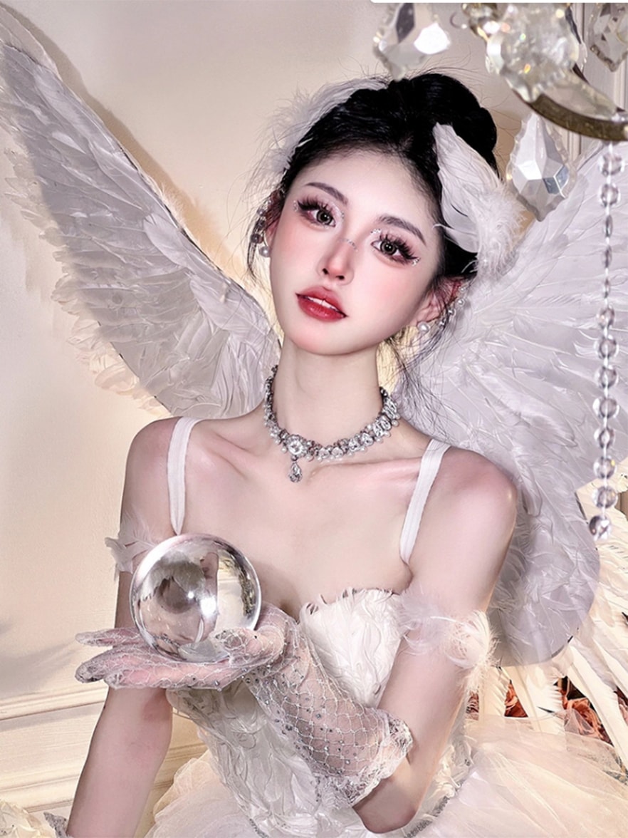 クリスマス ホワイト スワン ブトップ ドレス フェザー プリンセス パーティー パーティードレス クリスマス ホワイト スワン ブトップ ドレス フェザー プリンセス パーティー パーティードレス