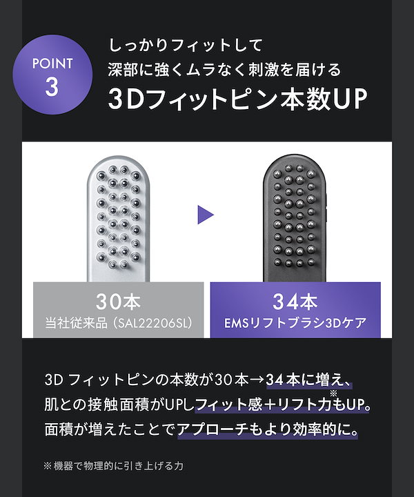 SALONIA 美顔器 EMS リフトアップ Amazon | SALONIA サロニア EMS リフトブラシ 電気ブラシ 美顔器