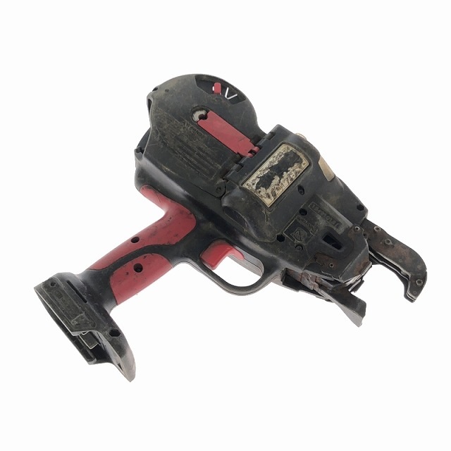 used MAX マックス 14.4V 充電式鉄筋結束機 リバータイア RB-399A 本体のみ コードレス バッテリー式 リバータイヤ 100352